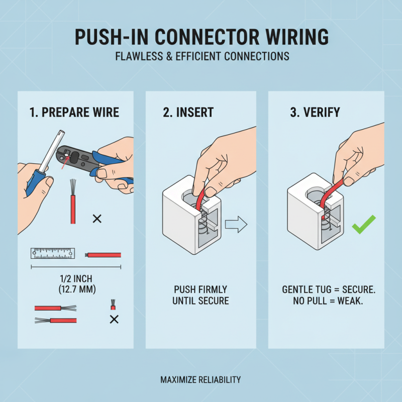 How to Make Secure Push In Electrical Connections?
