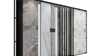 Big Size  Multi-function Sliding Tile Display Rack