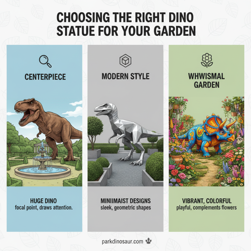Why Choose Dino Statue for Your Unique Garden Decor?