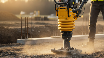 Why Choose a Vibrating Compactor Rammer for Your Construction Needs?