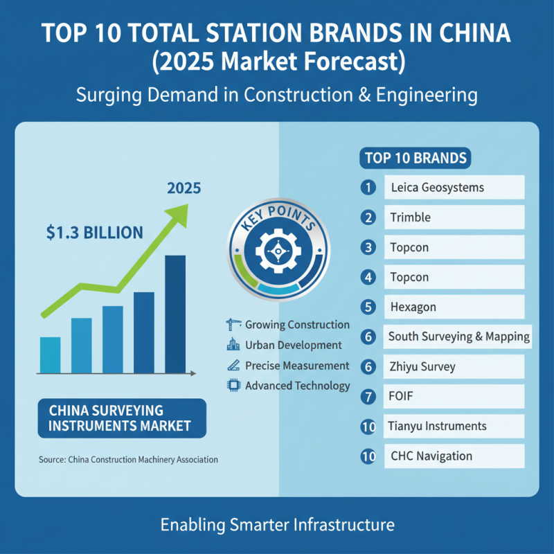 Top 10 Total Stations in China for Global Buyers?