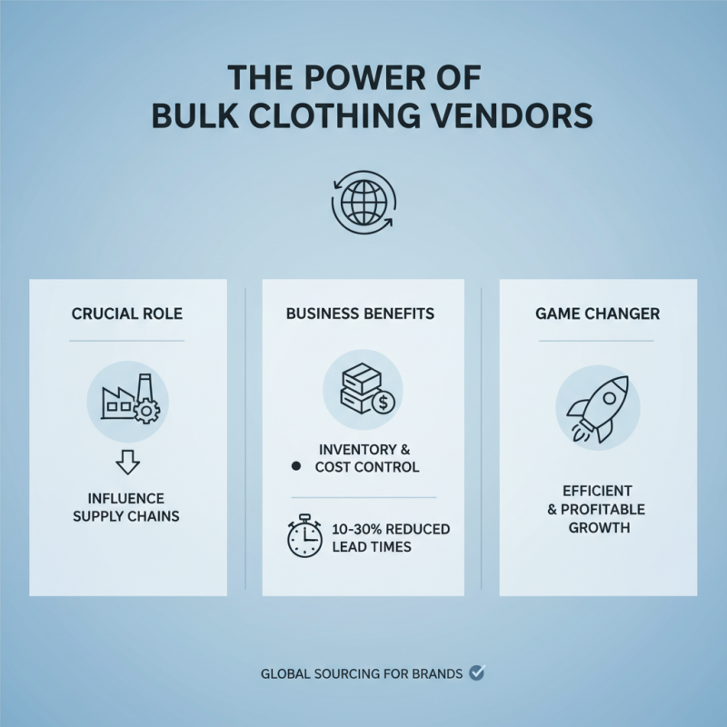 Top Tips for Sourcing Bulk Clothing Vendors Worldwide?