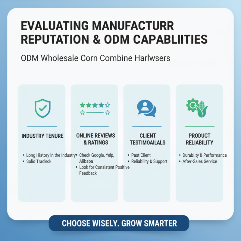How to Choose ODM Wholesale Corn Combine Harvester for Your Needs?