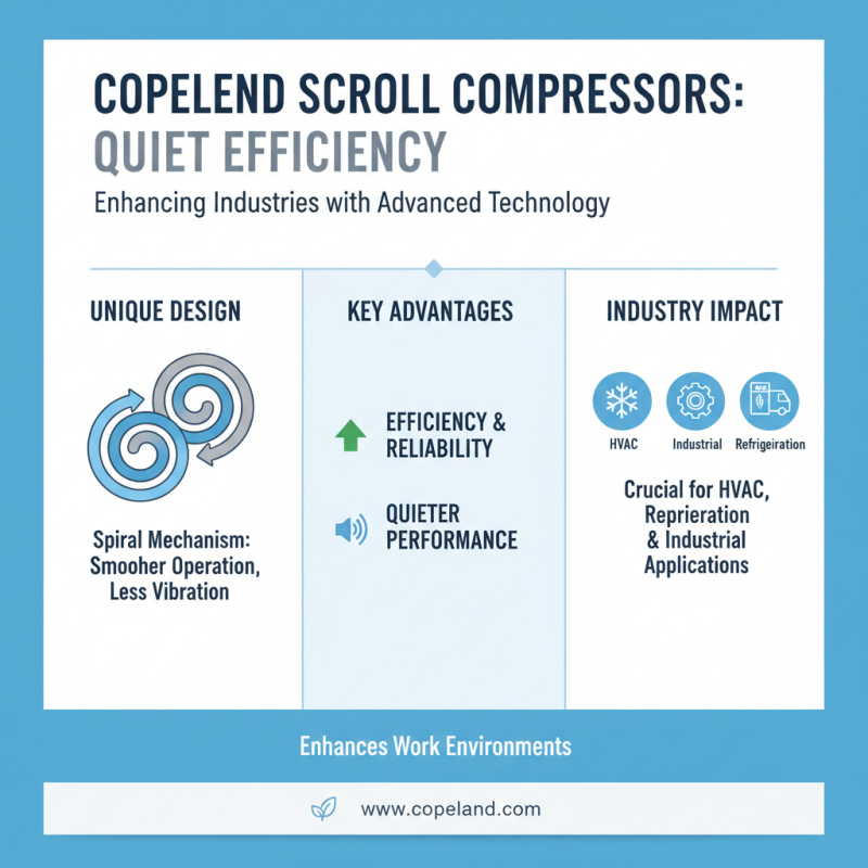 Top 10 Benefits of Using Copeland Scroll Compressors for Business?