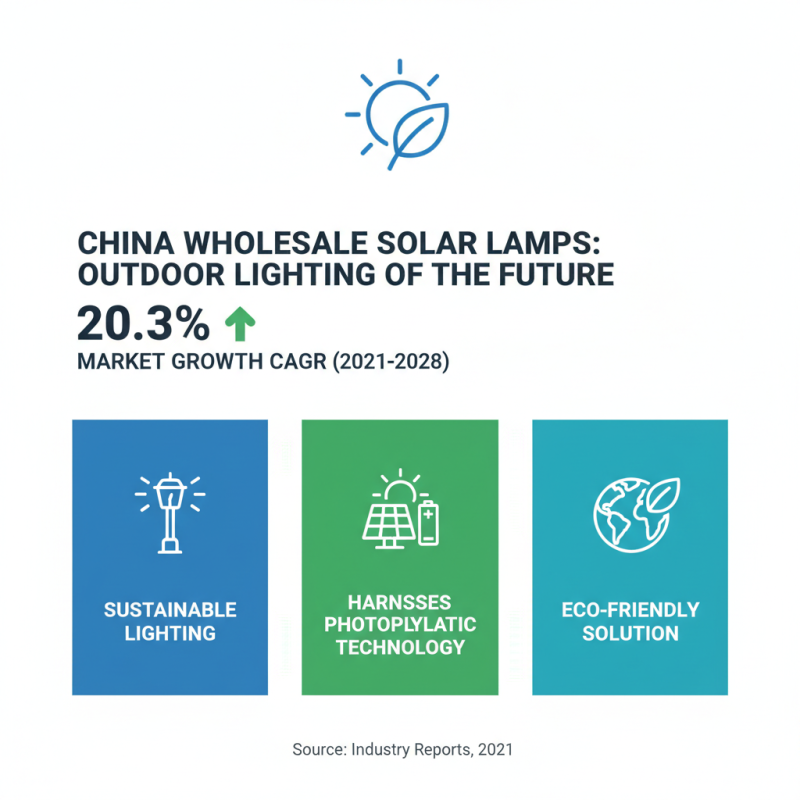 What is China Wholesale Solar Lamp Outdoor and Why is it Popular?