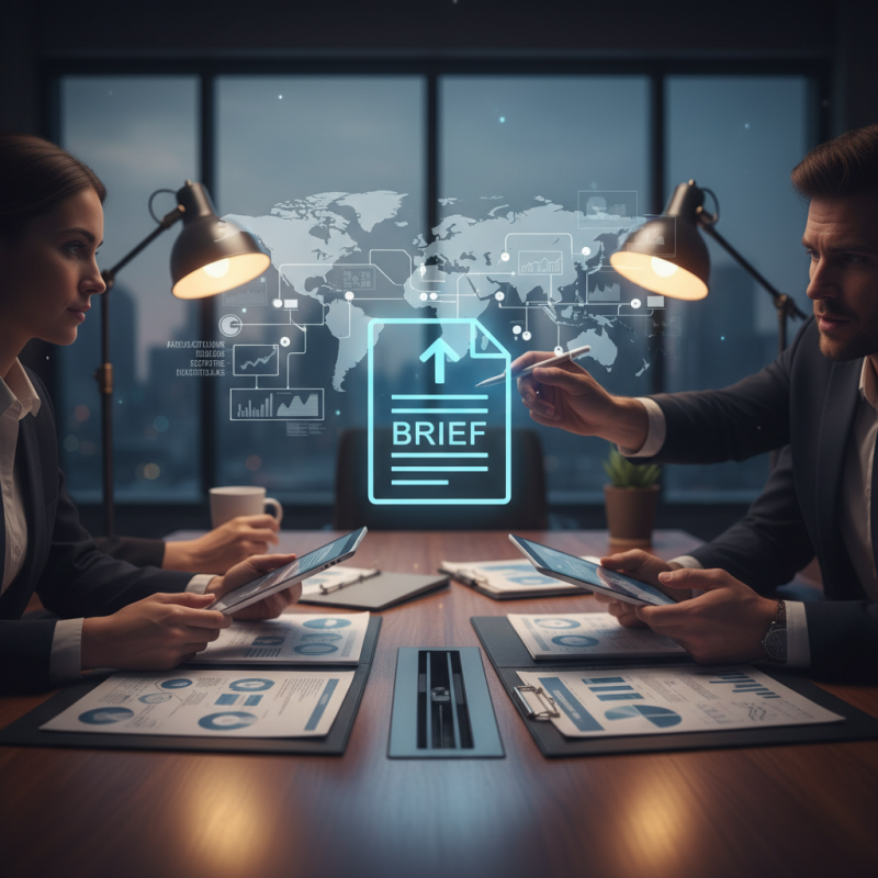 What is the Purpose of Briefs in Global Sourcing?