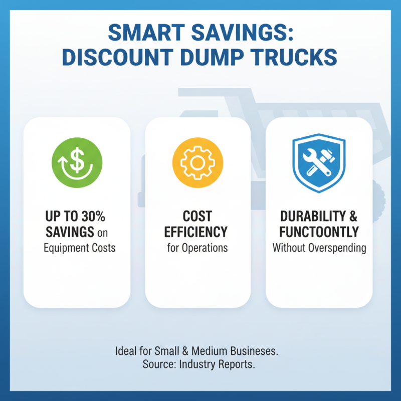 Why Choose the Best Discount Standard Dump Truck Factories for Your Needs?