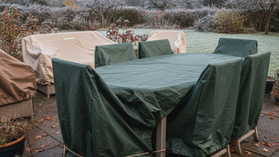 Why You Need to Protect Garden Furniture in Winter?