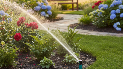 Wie wählt man die besten Versenkregner für seinen Garten aus?
