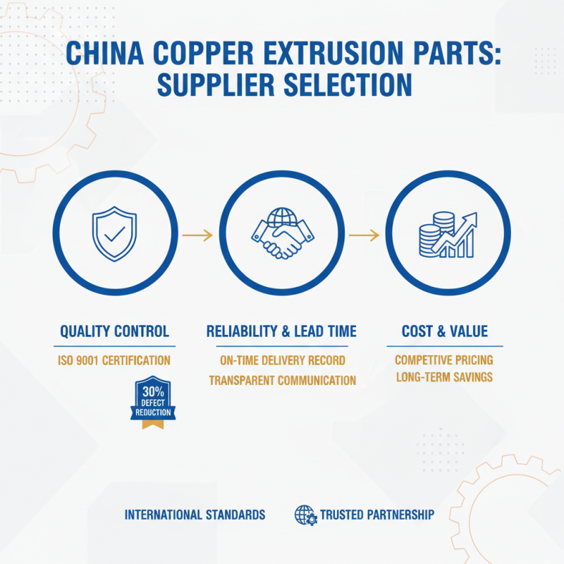 How to Choose High Quality China Copper Extrusion Parts Suppliers?