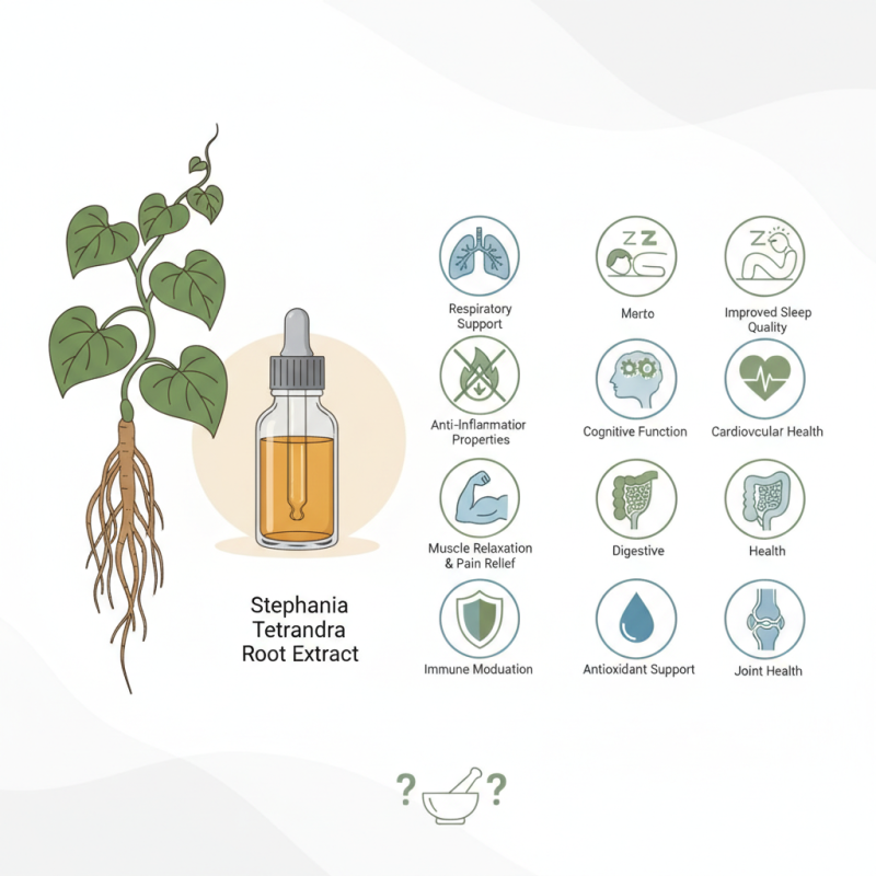 Top 10 Benefits of Stephania Tetrandra Root Extract?