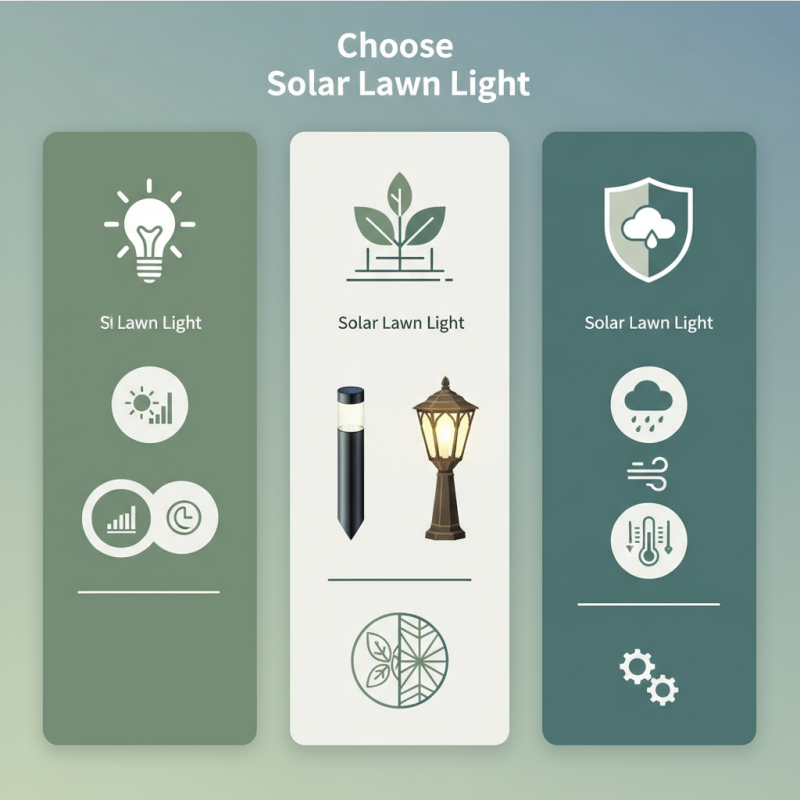 How to Choose the Best Solar Lawn Light for Your Garden?