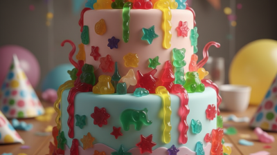 How to Create Stunning Cake Modeling Gummy Candy for Parties?