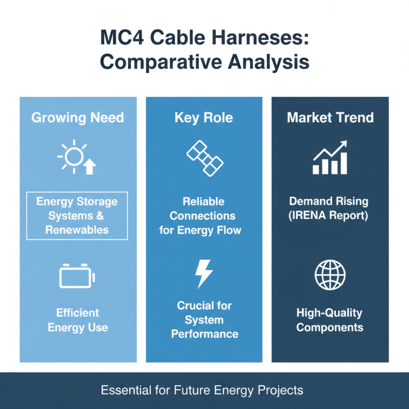 Top 10 High-Quality Mc4 Cable Harnesses For Energy Storage Applications?