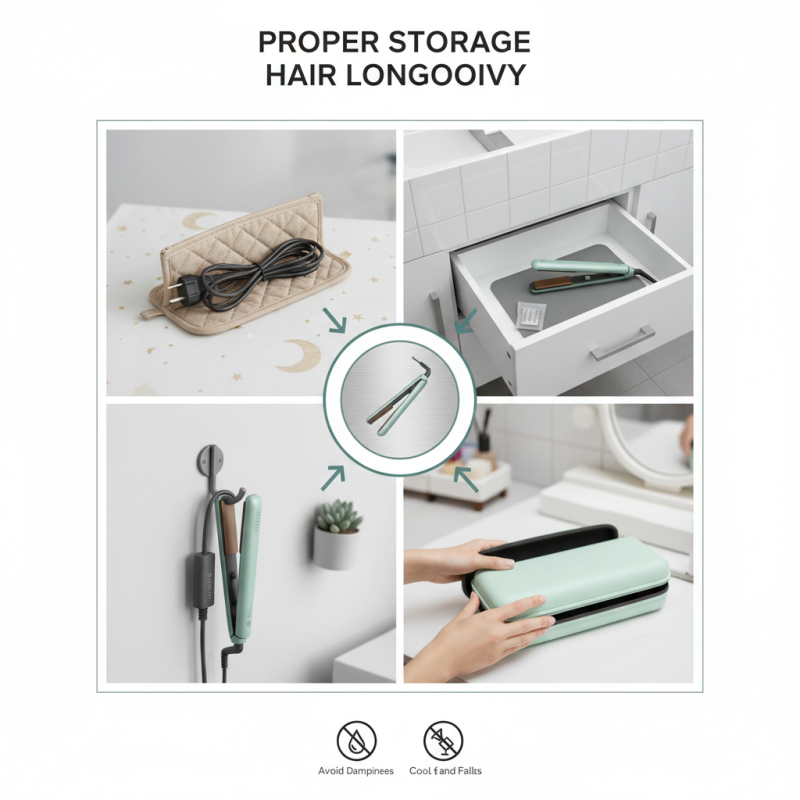 How To Properly Store Your Hair Straightener For Longevity