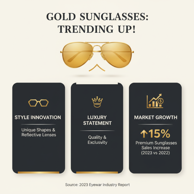 2026 Top Trends in Gold Sunglasses What to Buy Now?