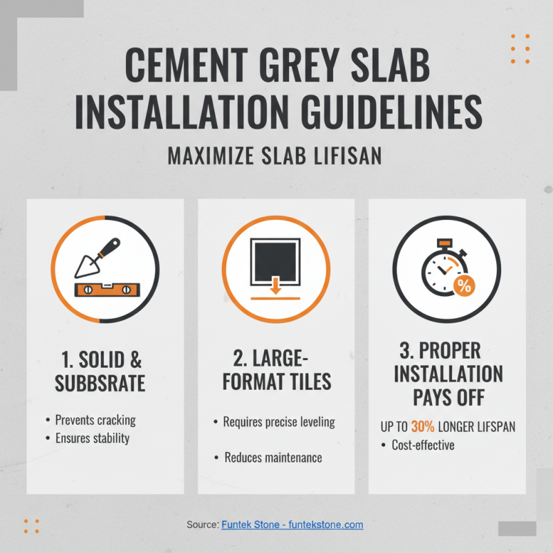 2026 How to Buy Cement Grey Slabs for Your Projects?