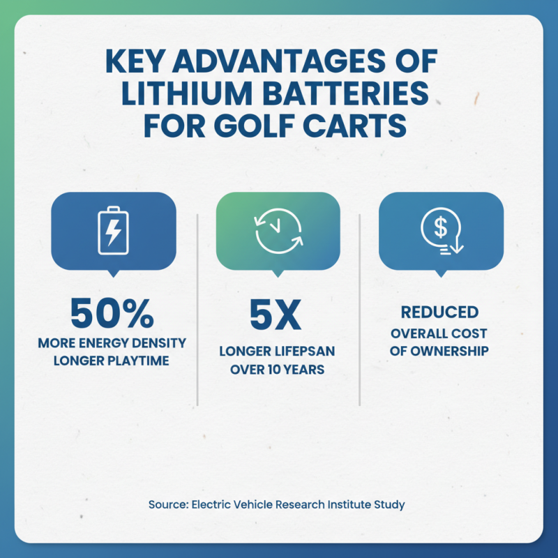 Top 10 Benefits of Lithium Golf Cart Batteries for Your Game?