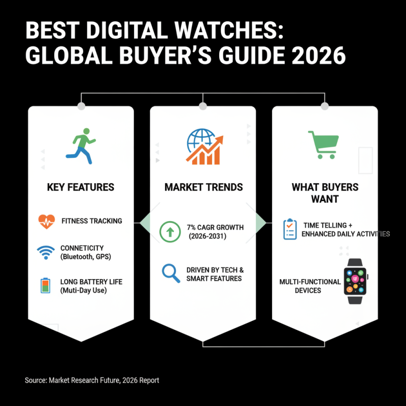 Best Digital Watches for Global Buyers in 2026?