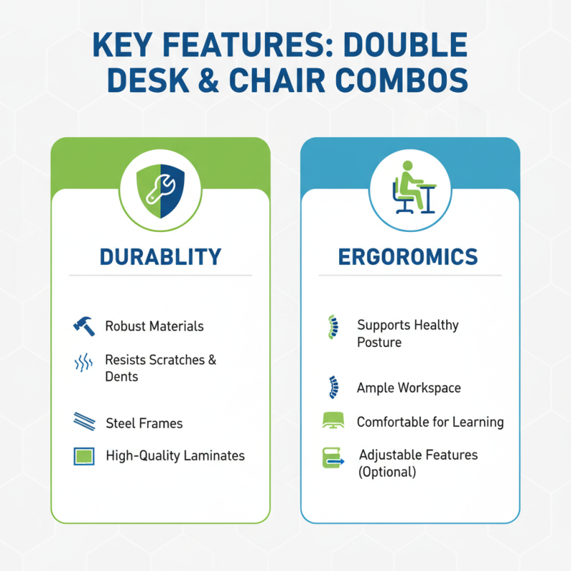 Top 5 Double School Desk And Chair Combos for Your Classroom?