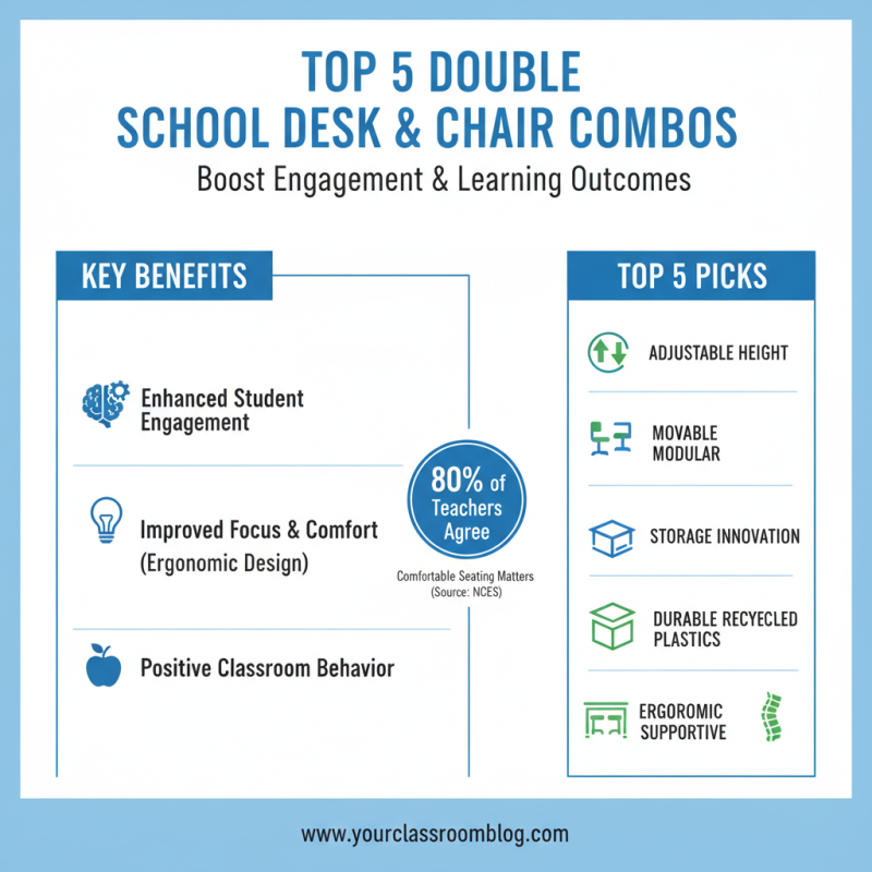 Top 5 Double School Desk And Chair Combos for Your Classroom?