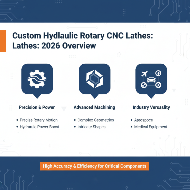 The 2026 Best Custom Hydraulic Rotary CNC Lathe Products to Buy?
