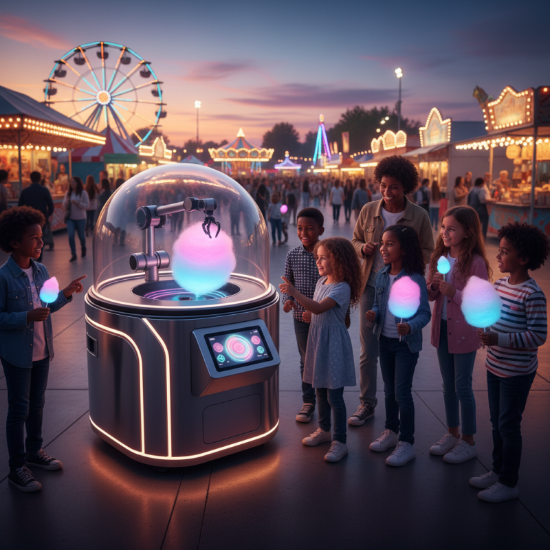 Discover the Future of Cotton Candy Robot Vending Machines Today?