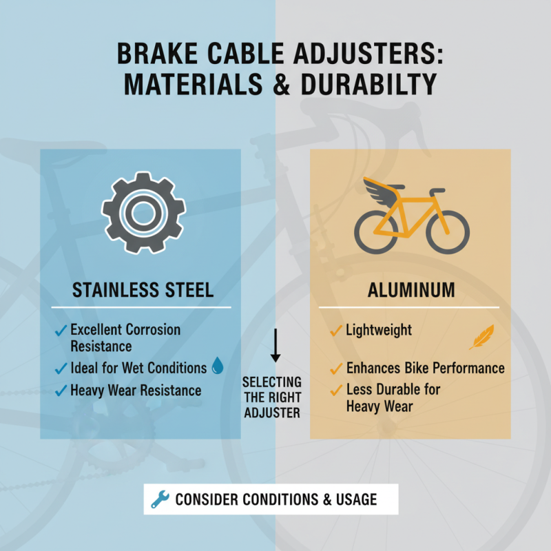 How to Choose the Best Brake Cable Adjuster for Your Needs?