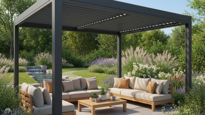 Top 10 Benefits of Aluminum Pergola With Roof for Your Garden?