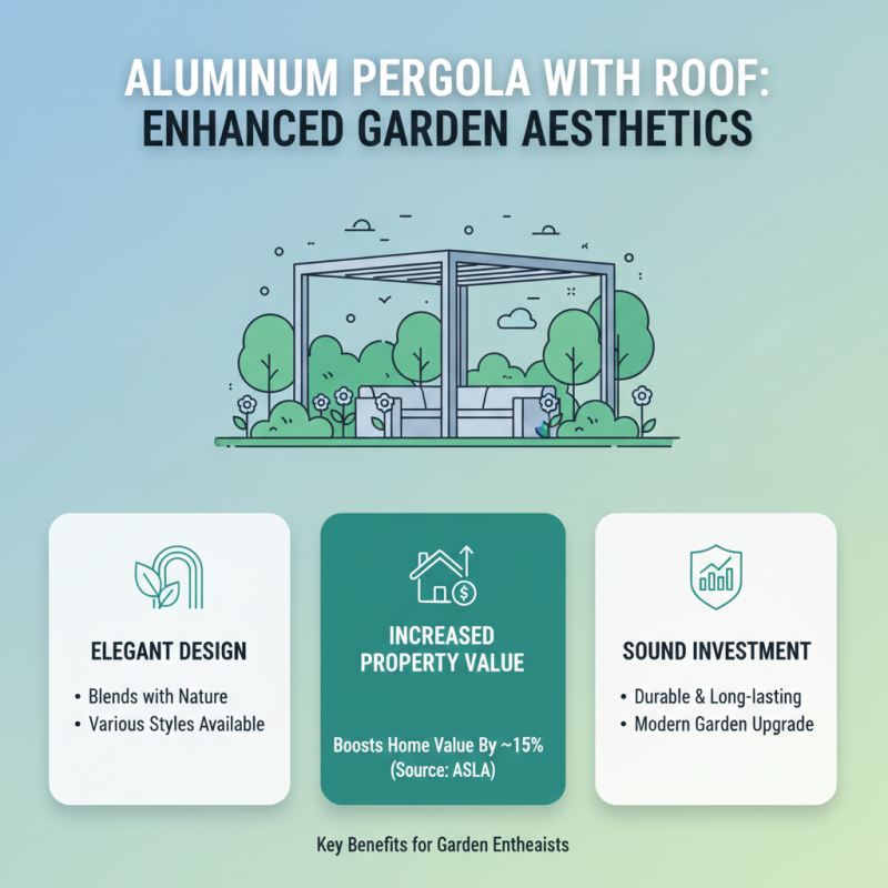 Top 10 Benefits of Aluminum Pergola With Roof for Your Garden?