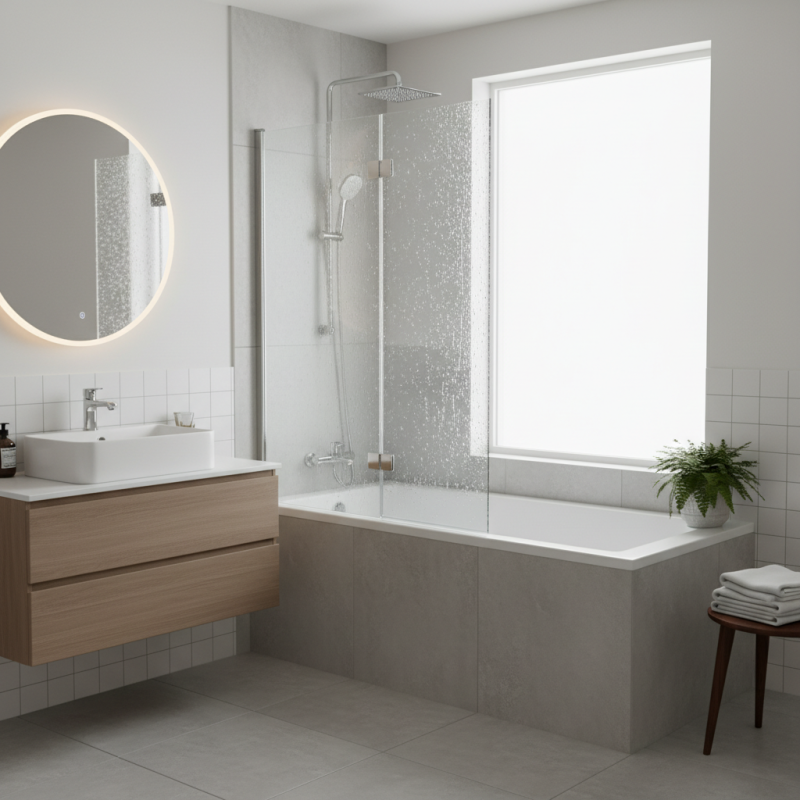 How to Choose a Fixed Bathscreen for Your Bathroom Upgrade?