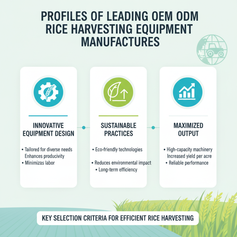 2026 Best OEM ODM Rice Harvesting Equipment Manufacturers Guide?