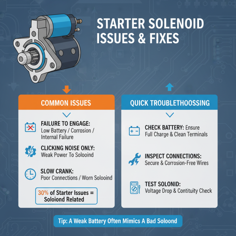 Best Starter Solenoid Options for Your Vehicle Needs?