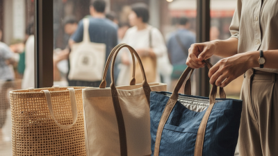 Quais são as principais tendências de sacolas de compras na China para compradores globais?