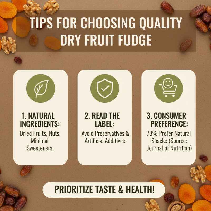 Why Choose Dry Fruit Fudge for Healthy Snacking Options?