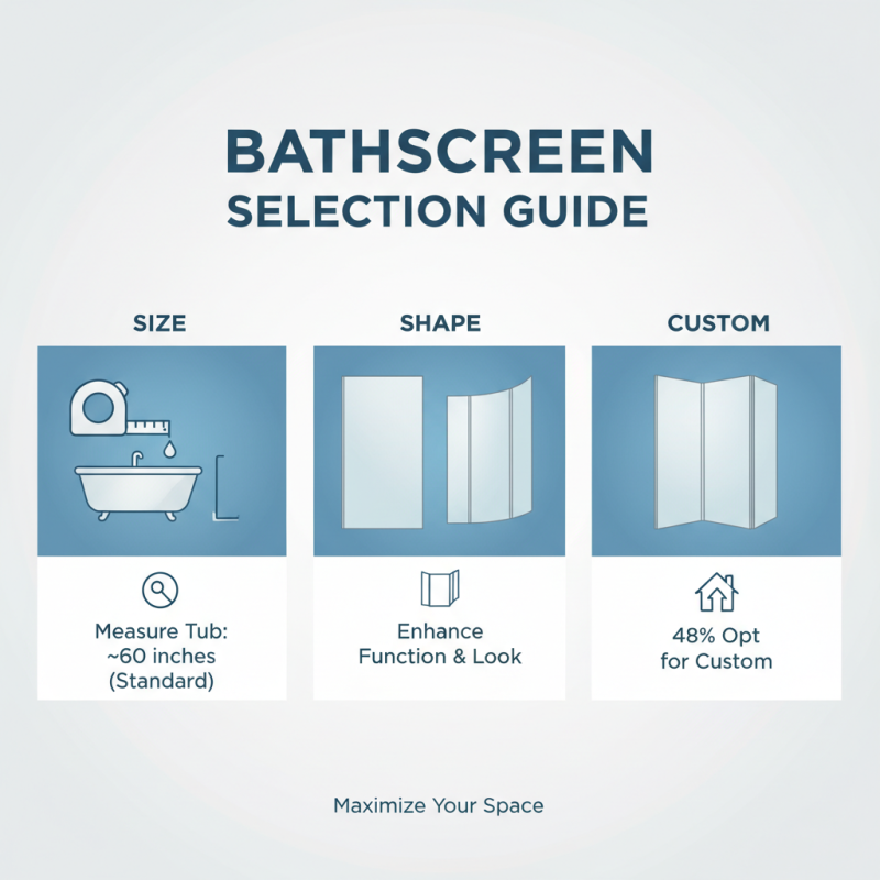 How to Choose a Fixed Bathscreen for Your Bathroom Upgrade?