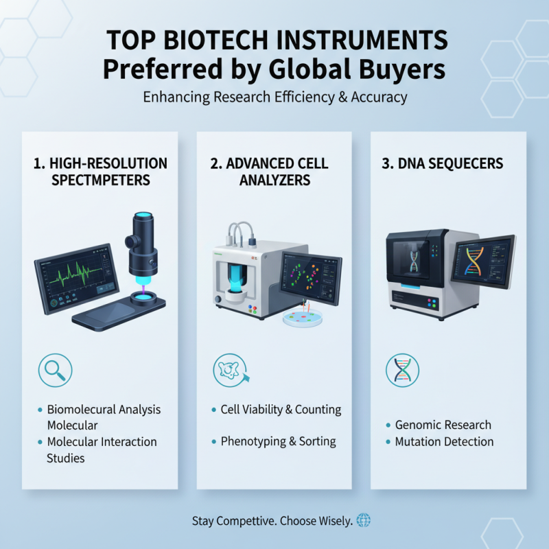 What are the Best Biotech Instruments for Global Buyers?