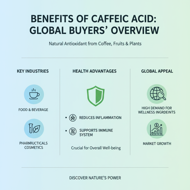 Top 10 Benefits of Caffeic Acid for Global Buyers?