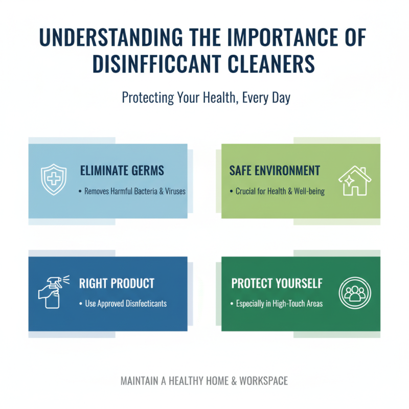 2026 How to Choose the Best Disinfectant Cleaner for Your Needs?