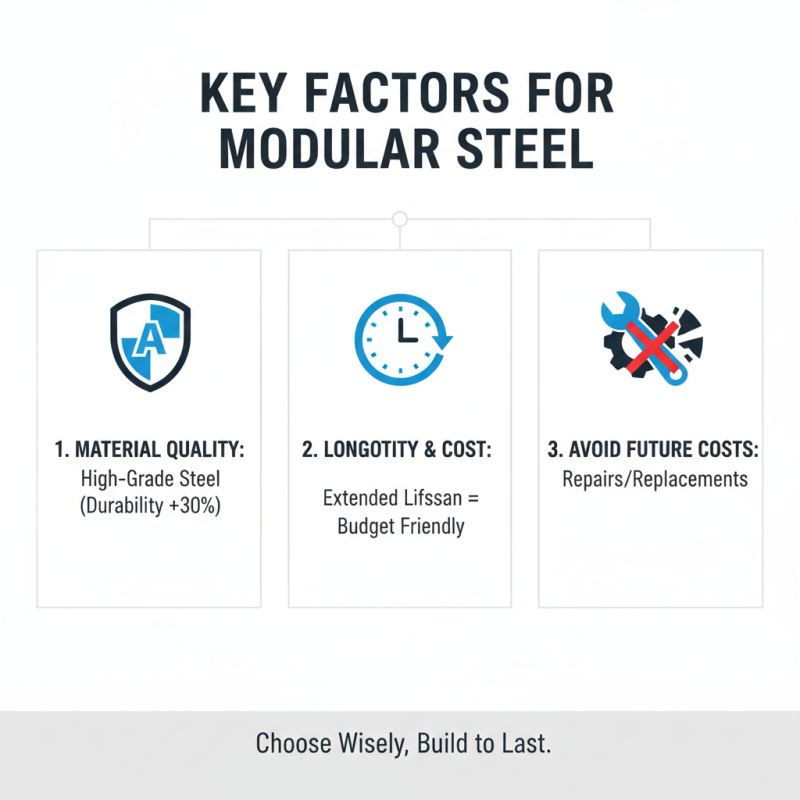 How to Choose Custom Cheap Modular Steel Structures Products for Your Needs?
