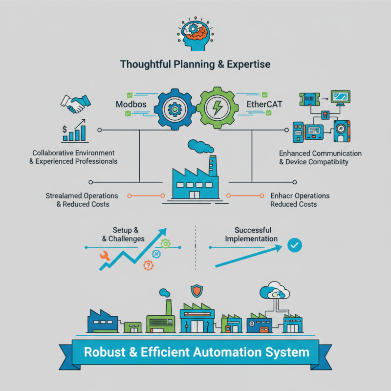 How to Integrate Modbus with EtherCAT for Industrial Automation?