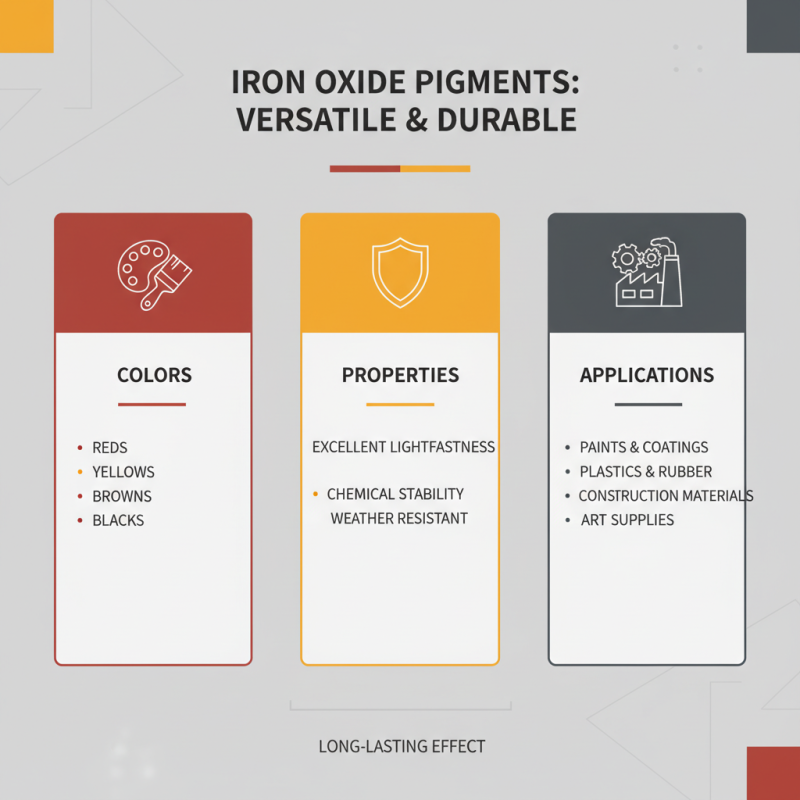 Top 10 High Quality Cheap Iron Oxide Pigments for Your Projects?