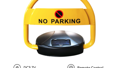 KAVASS Economy Solar Remote Parking Lock – KVS-EPL-910S(R)  O-Arm Design with Solar Charging (4).png