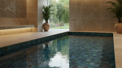 Top Indoor Pool Tile Trends for 2026 What to Consider?