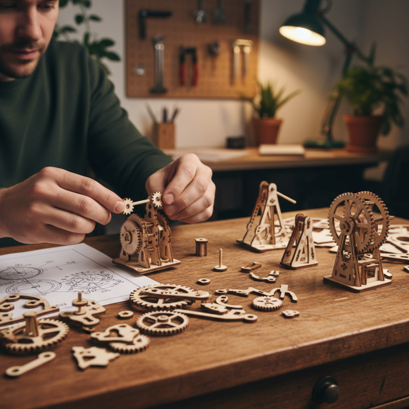 Best Wooden Mechanical Build Kits for Creative Minds?