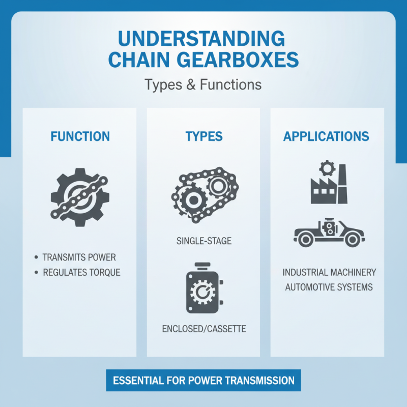 How to Choose the Right Chain Gearbox for Your Needs?