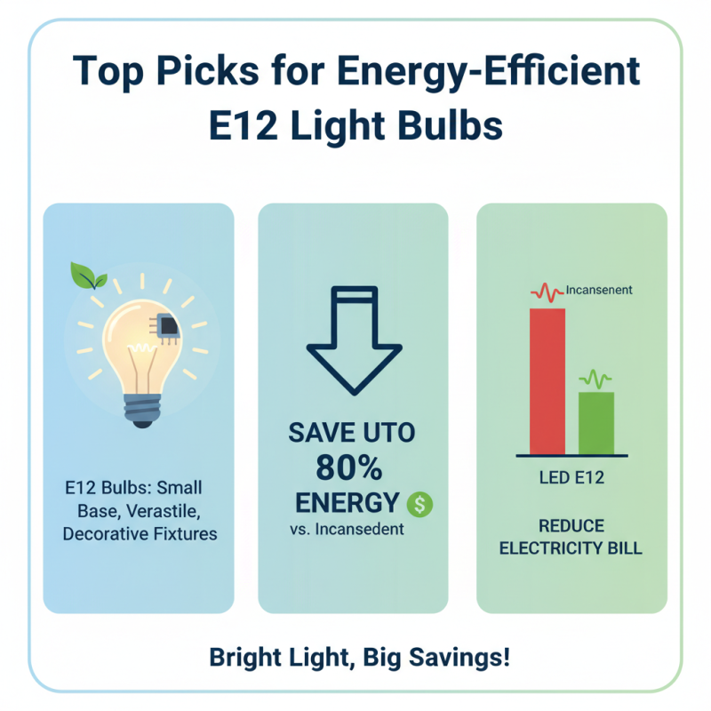Best E12 Light Bulbs for Energy Efficiency and Brightness?