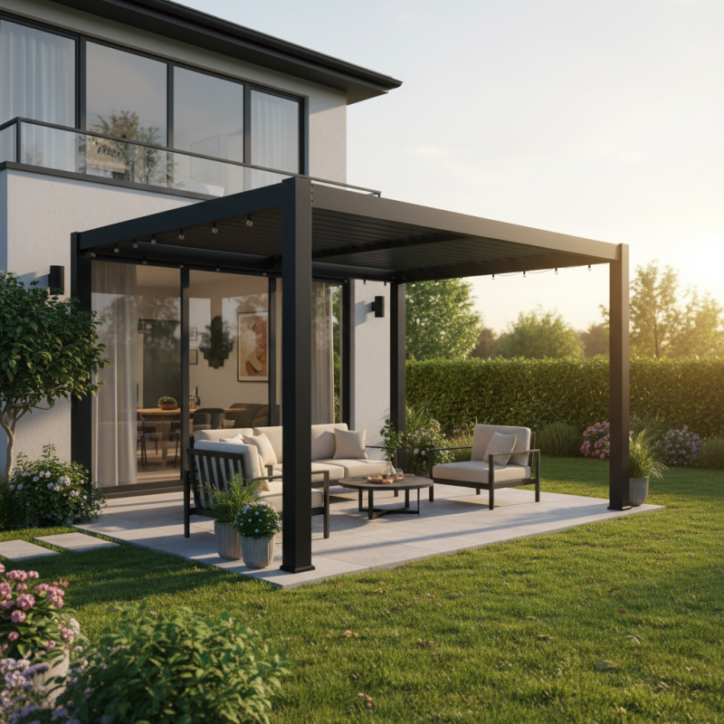 What is a Black Aluminum Pergola and its Benefits?