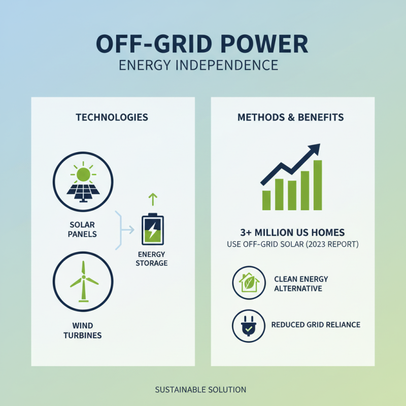 Why Choose an Off Grid Power Plant for Your Energy Needs?
