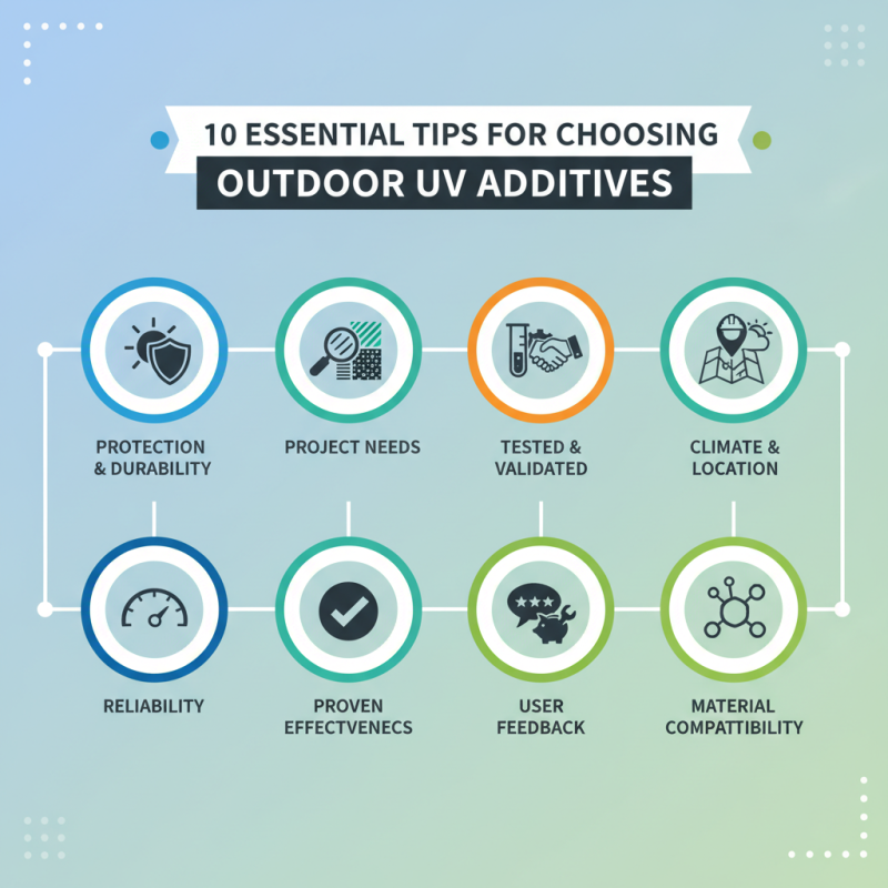 10 Essential Tips for Choosing Outdoor UV Additive for Your Projects